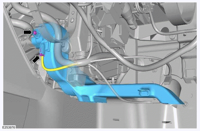 Distribution Motor - Right Front Face/Feet